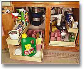 Under sink storage